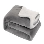 Logo Branded Lightweight Super Soft Sherpa Fleece Blanket