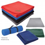 Fleece Blanket Custom Embroidered