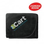 Oversized Wearable WFH Cozy Fleece Sherpa Blanket with Logo