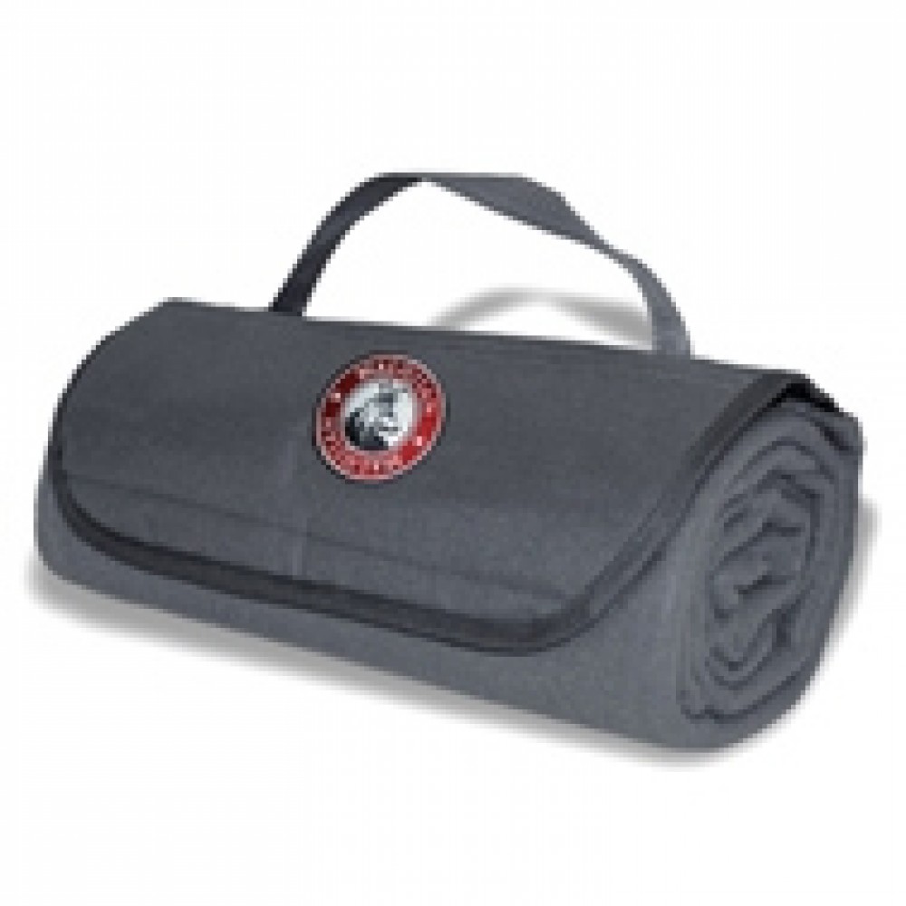 Roll Up Picnic Blanket with Logo