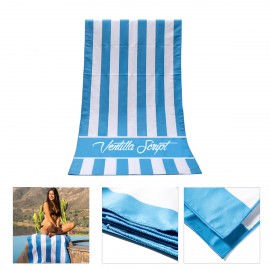 Microfiber Sand Free Beach Towel with Logo  Microfiber Sand Free Beach Towel with Logo