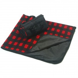 Picnic Blanket Red Buffalo (50"X60") with Logo