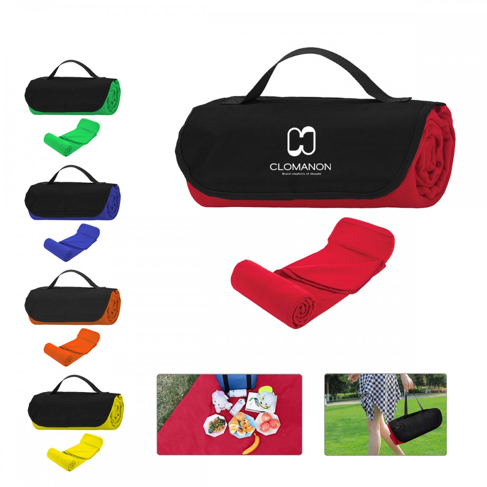 Promotional Roll-Up Picnic Blankets