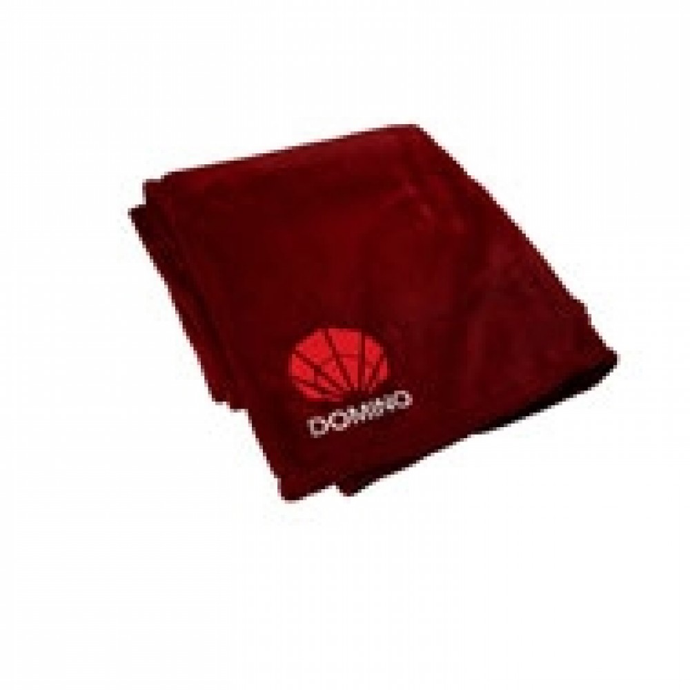 Mink Touch Luxury Blanket with Logo