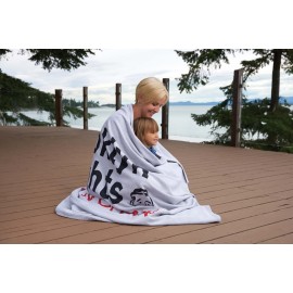 Personalized Oversized Sweatshirt Blanket (Screen Print)  Personalized Oversized Sweatshirt Blanket (Screen Print)