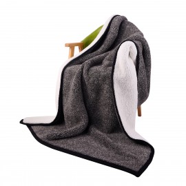 Custom Double Sided Sherpa Throw Blanket  Custom Double Sided Sherpa Throw Blanket