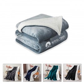 Personalized Sherpa Fleece Bed Blanket