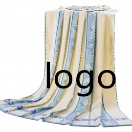 Warm Keeping Blanket Towel with Logo  Warm Keeping Blanket Towel with Logo