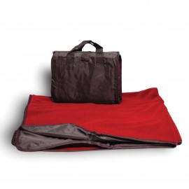 Picnic Blanket Red (50"X60") with Logo  Picnic Blanket Red (50"X60") with Logo