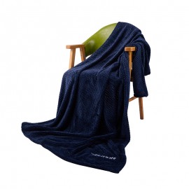 Logo Branded Custom Air Conditioning Flannel Blanket