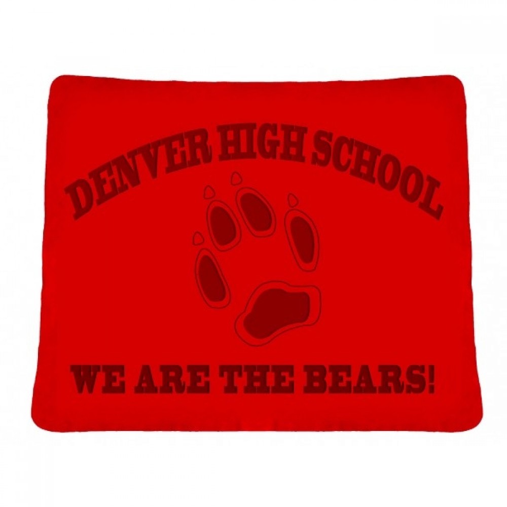 50"X60" Premium Fleece Blanket (Full Laser Imprint) Custom Embroidered 50"X60" Premium Fleece Blanket (Full Laser Imprint) Custom Embroidered