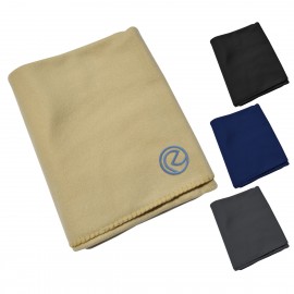 Rpet Fleece Stadium Blanket with Logo