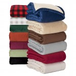 Promotional Brookline Micro Mink Sherpa Blanket
