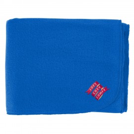 100% Recycled PET Economy Fleece Blanket with Logo