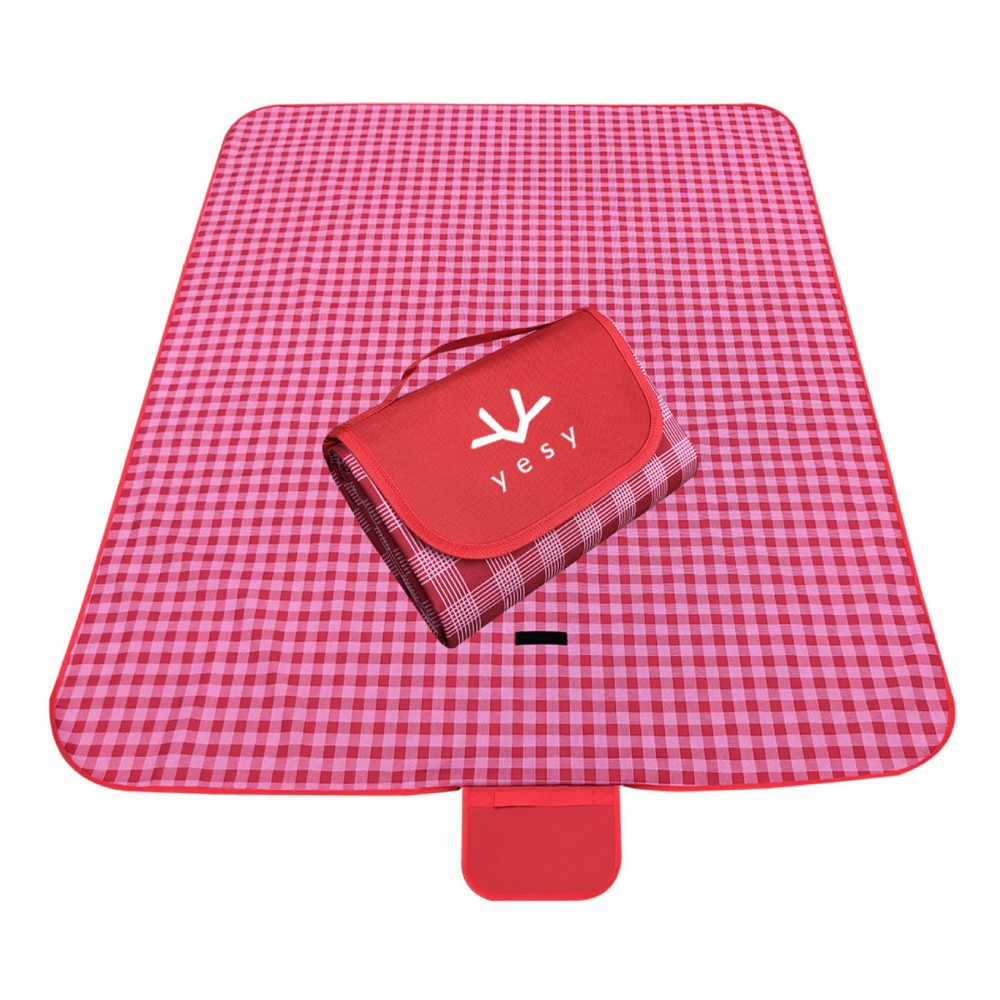 Custom Imprinted Roll-Up Picnic Blanket