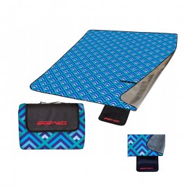 Floding Picnic Fleece Blanket with Logo