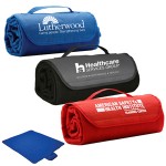 "Ready to Roll" Roll Up Fleece Blanket with Logo
