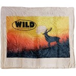 Sublimated Micro Mink Sherpa Blanket 50" X 60" with Logo