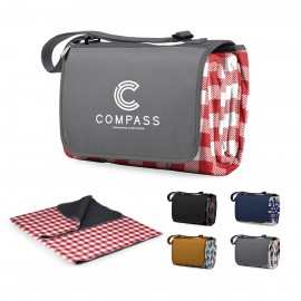 Outdoor Picnic Blanket Tote with Logo  Outdoor Picnic Blanket Tote with Logo