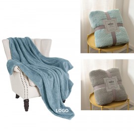 Soft Fleece Blanket with Logo  Soft Fleece Blanket with Logo