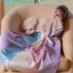 Personalized Sherpa Lined Micro Mink Baby Blanket