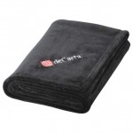 Micro Coral Plush Blanket with Logo