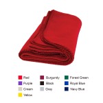 Logo Branded Keep your pet nice and warm with our fleece blanket!