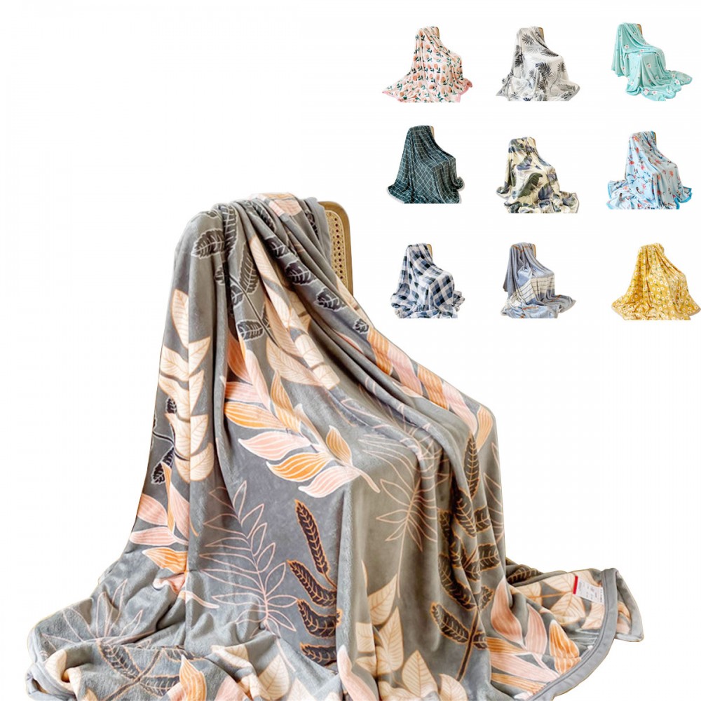 Custom Winter Warm Plush Thermal Blanket Custom Winter Warm Plush Thermal Blanket