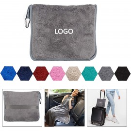 Customized Pillow Airplane Blanket