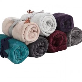 Personalized 100% Polyester Super Soft Flannel Throw Blanket