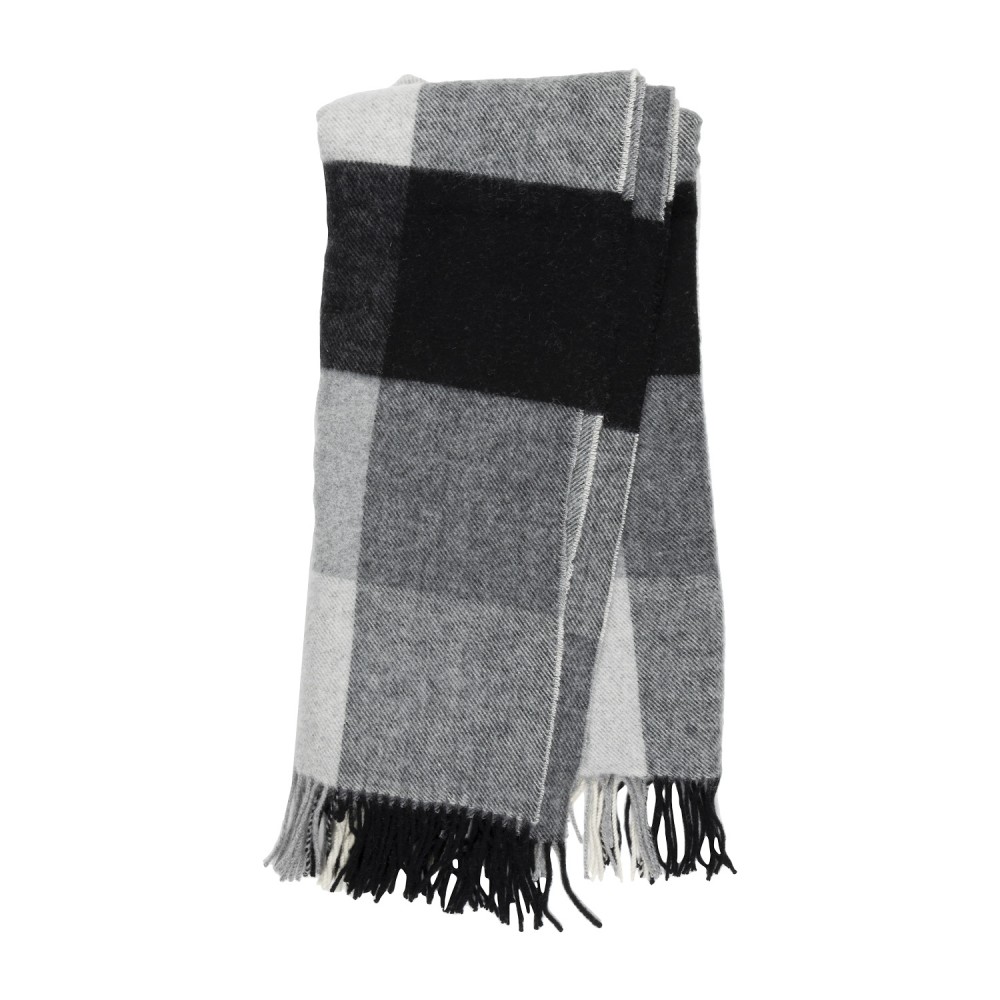 Yorkshire Plaid Wool Blanket (Embroidered) with Logo Yorkshire Plaid Wool Blanket (Embroidered) with Logo