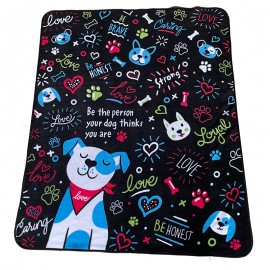 Logo Branded Flat Screen Printing Polar Fleece  Logo Branded Flat Screen Printing Polar Fleece