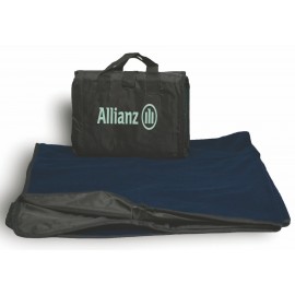 Navy Picnic Blanket (Imprinted) with Logo