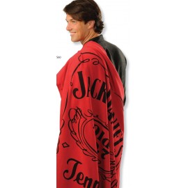 50" x 60", Knit Sweatshirt Fleece Blanket (Embroidered) with Logo