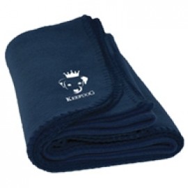 Fleece Pet Blanket with Logo