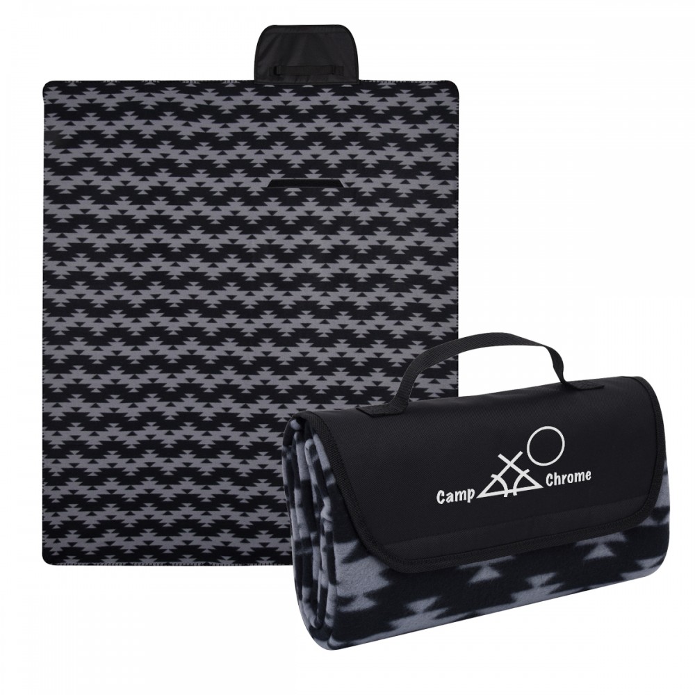 Aztec Roll-Up Blanket Logo Branded Aztec Roll-Up Blanket Logo Branded
