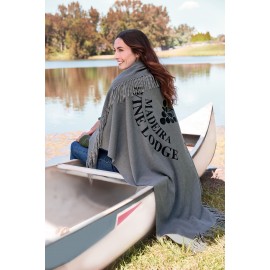 Logo Branded Cobblestone Mills Herrington Blanket (50"x72")