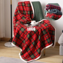 Promotional Micro Mink Sherpa Blanket  Promotional Micro Mink Sherpa Blanket