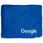 Customized 50"X60" Whipstitch Fleece Blanket - Royal Blue