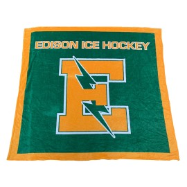 Fleece Blanket w/ Full Sublimation (60"x60") with Logo  Fleece Blanket w/ Full Sublimation (60"x60") with Logo