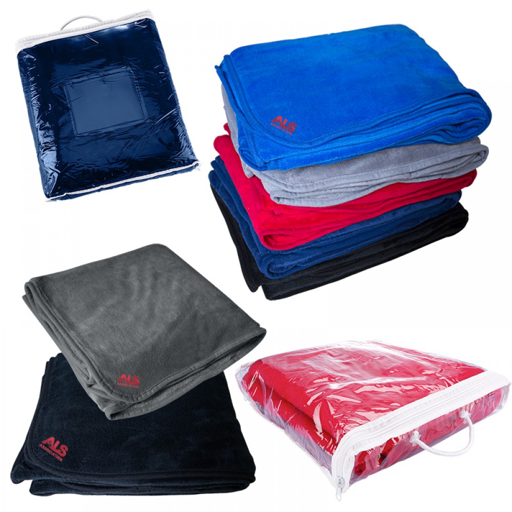 Chenille Micro Plush Fleece Blanket Custom Imprinted Chenille Micro Plush Fleece Blanket Custom Imprinted