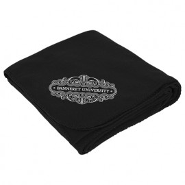 Cozy Fleece Blanket - 50'' x 60'' Unfolded with Logo