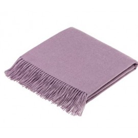 Personalized Mauve Alpaca Throw Blanket