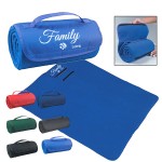 Camping Blankets & Music Festival Mat with Logo