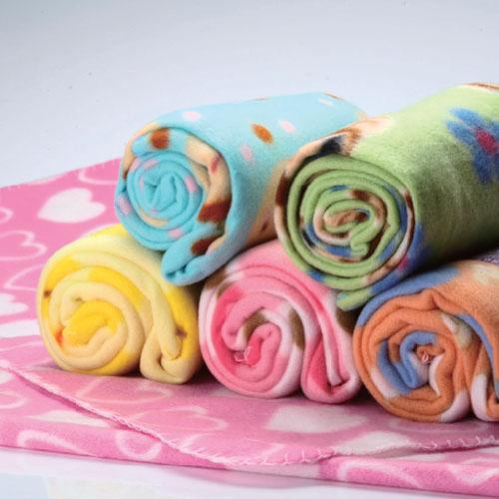 Customized Printed Polyester Fleece Blanket