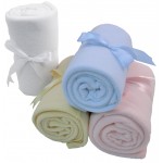 Fleece Baby Blanket with Logo