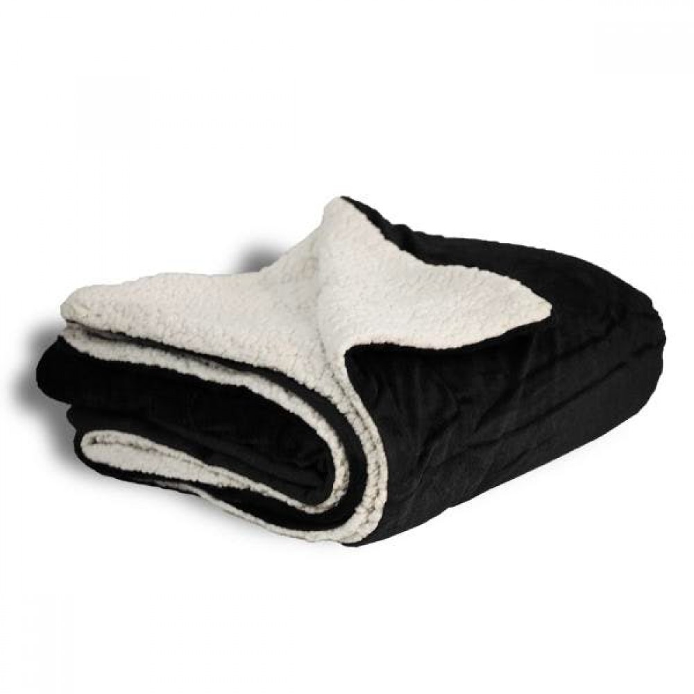 50x60 Micro Mink Sherpa Blanket Custom Imprinted 50x60 Micro Mink Sherpa Blanket Custom Imprinted