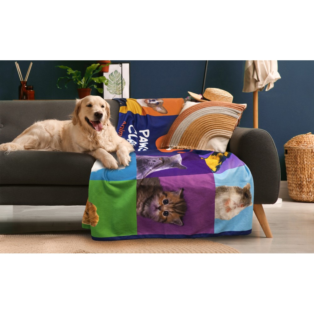 Fleece Lap Blanket with Logo Fleece Lap Blanket with Logo