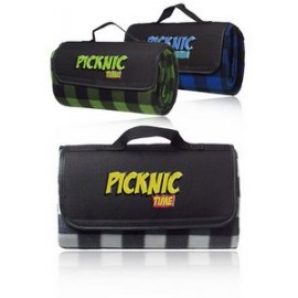 Zion Roll Up Picnic Blankets with Logo  Zion Roll Up Picnic Blankets with Logo