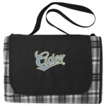 Personalized Extra Large Plaid Picnic Blanket